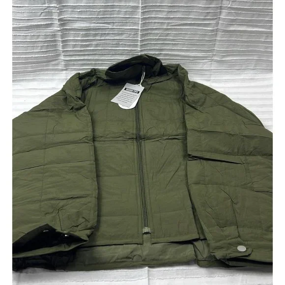 Huaqiao Womens Quilted Puffer Jackets Lightweight Zipper Short Padded Coat - Picture 8 of 9